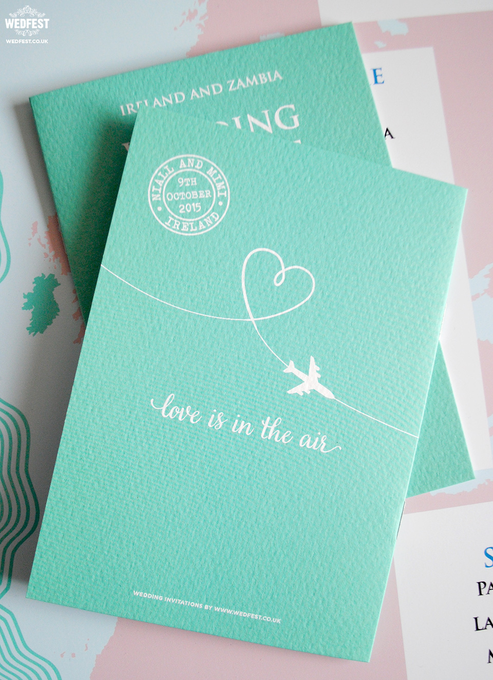 Passport Wedding Invitations | WEDFEST