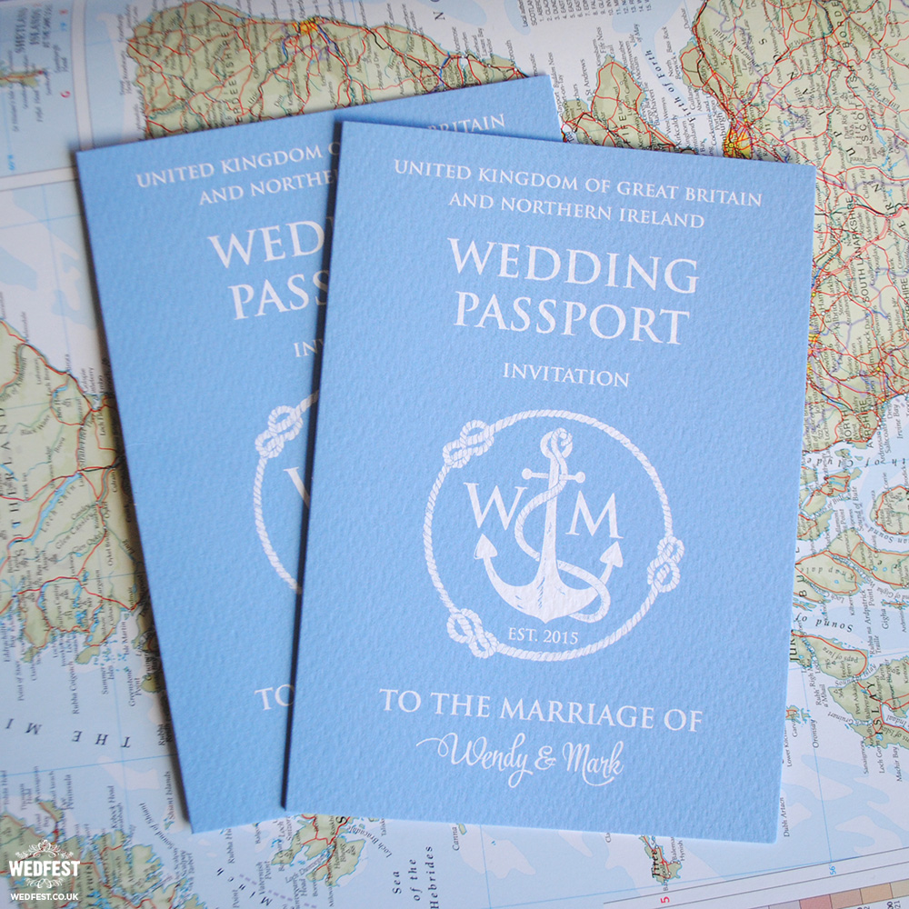Passport Wedding Invites | WEDFEST