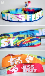 kids party festival wristbands