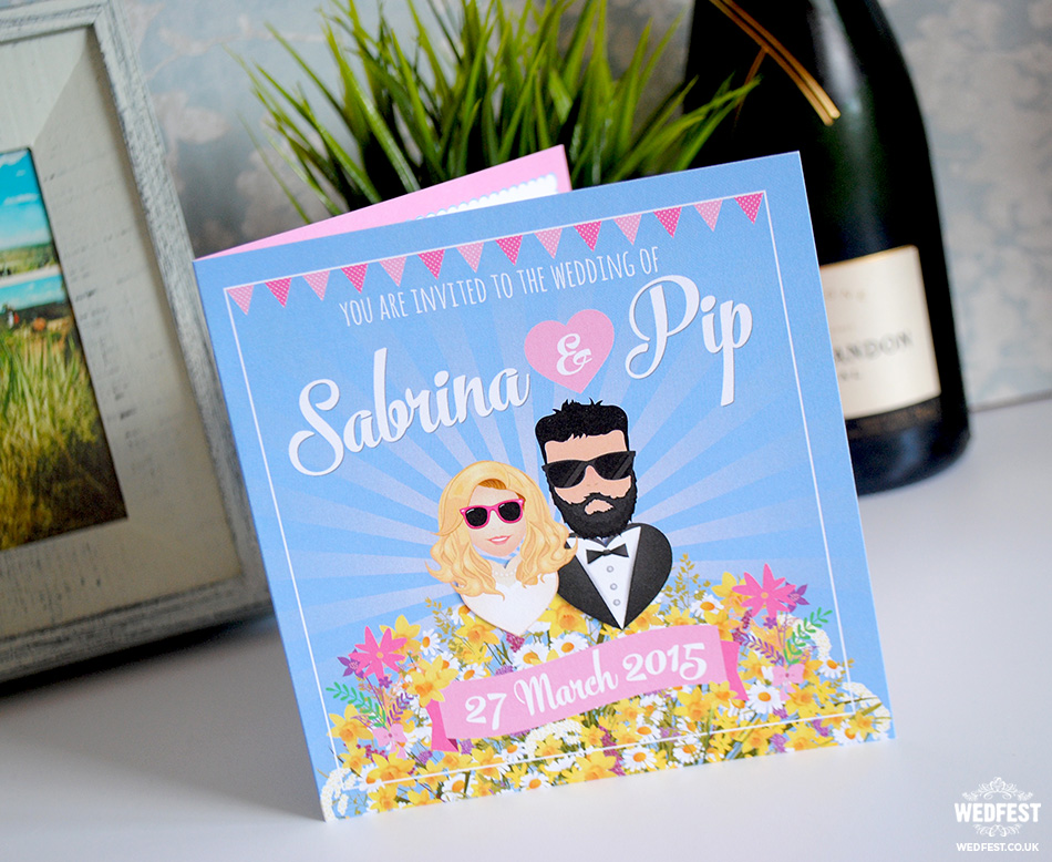 Sabrina & Pip's Custom Wedding Stationery | WEDFEST