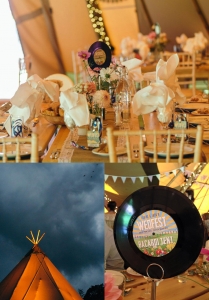 festival wedding table numbers