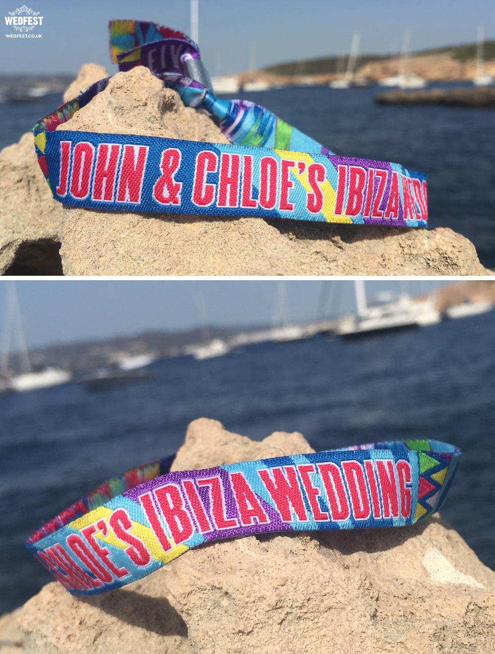 Ibiza Wedding Wristband Wedding Favours