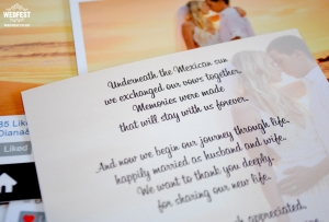 wedding thank you poem cards