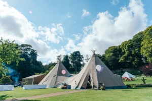 wedfest festival wedding teepee tent