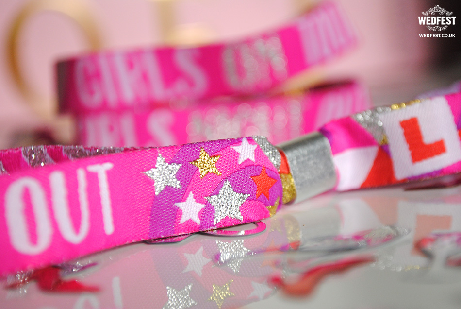 festival hens party wristband
