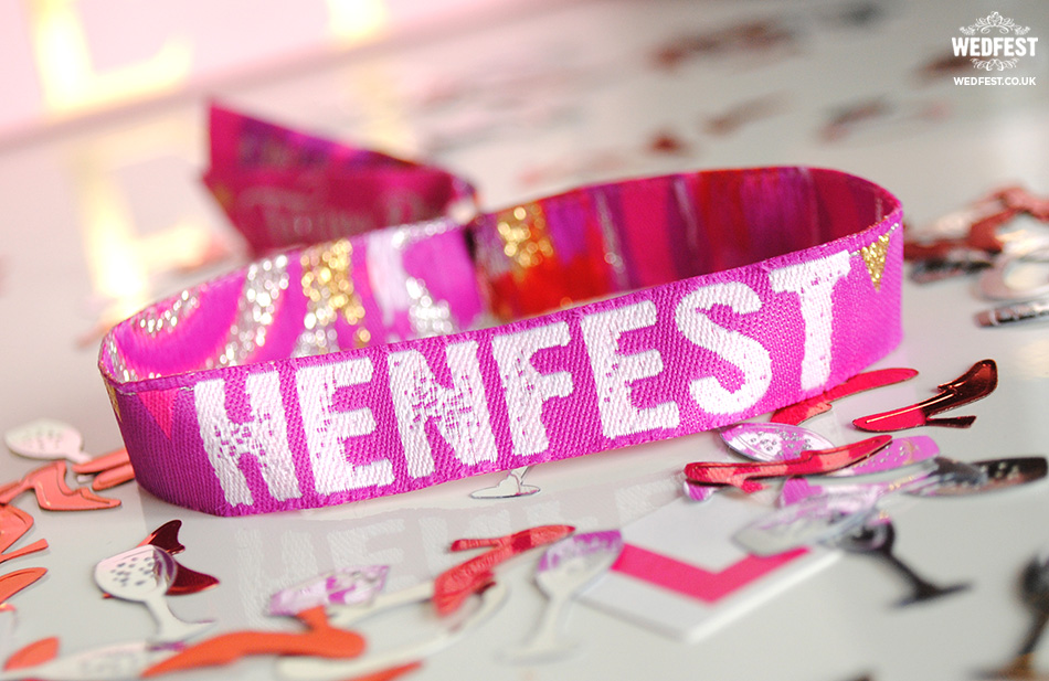 henfest festival hen party wristband