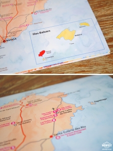 ibiza map wedding invite