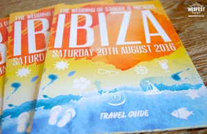 ibiza wedding invitation