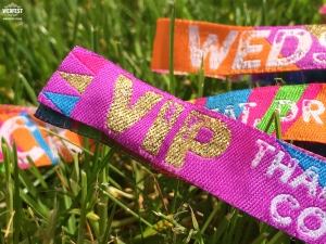 vip wedding wristbands