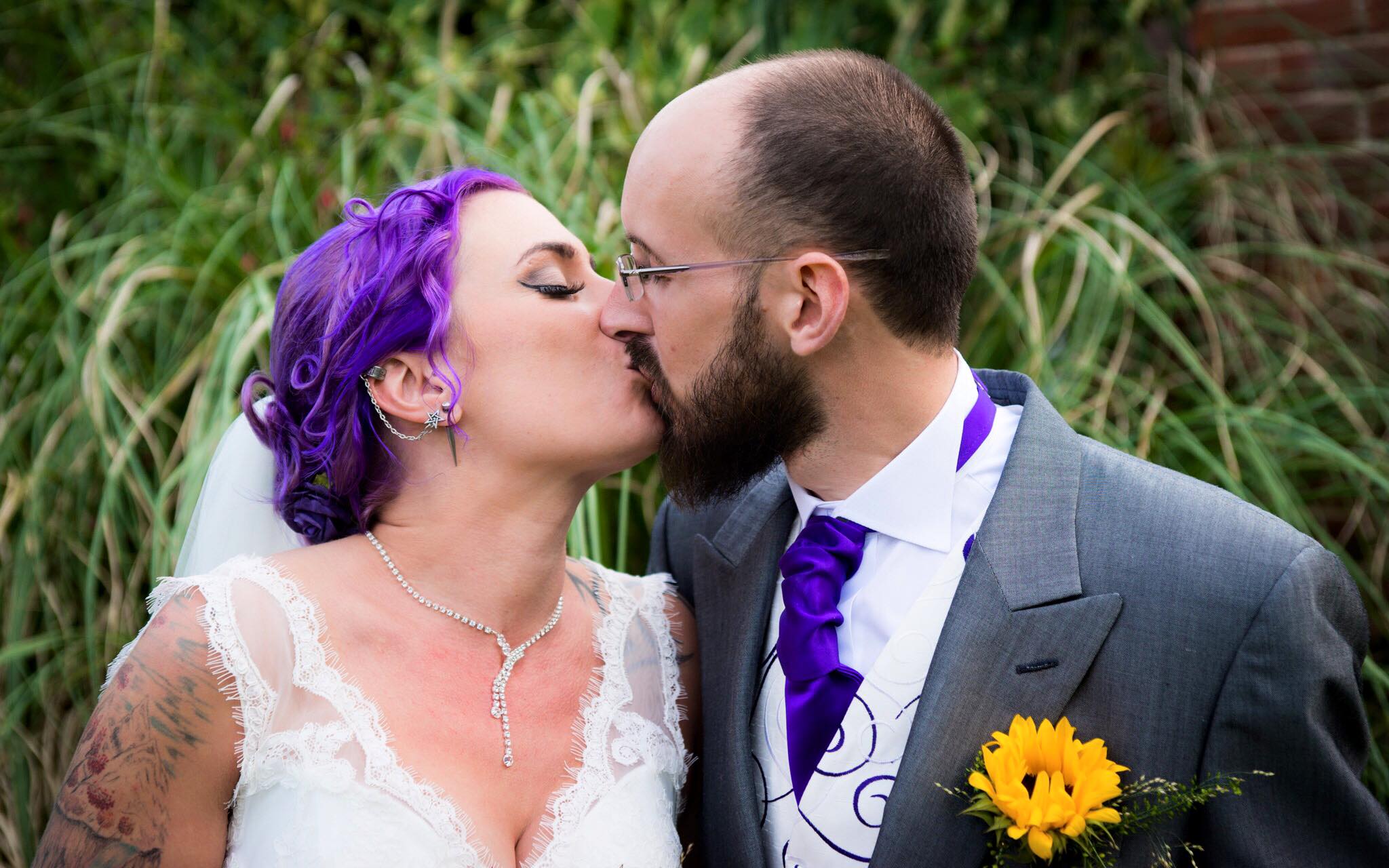 wedfest rock n roll bride and groom