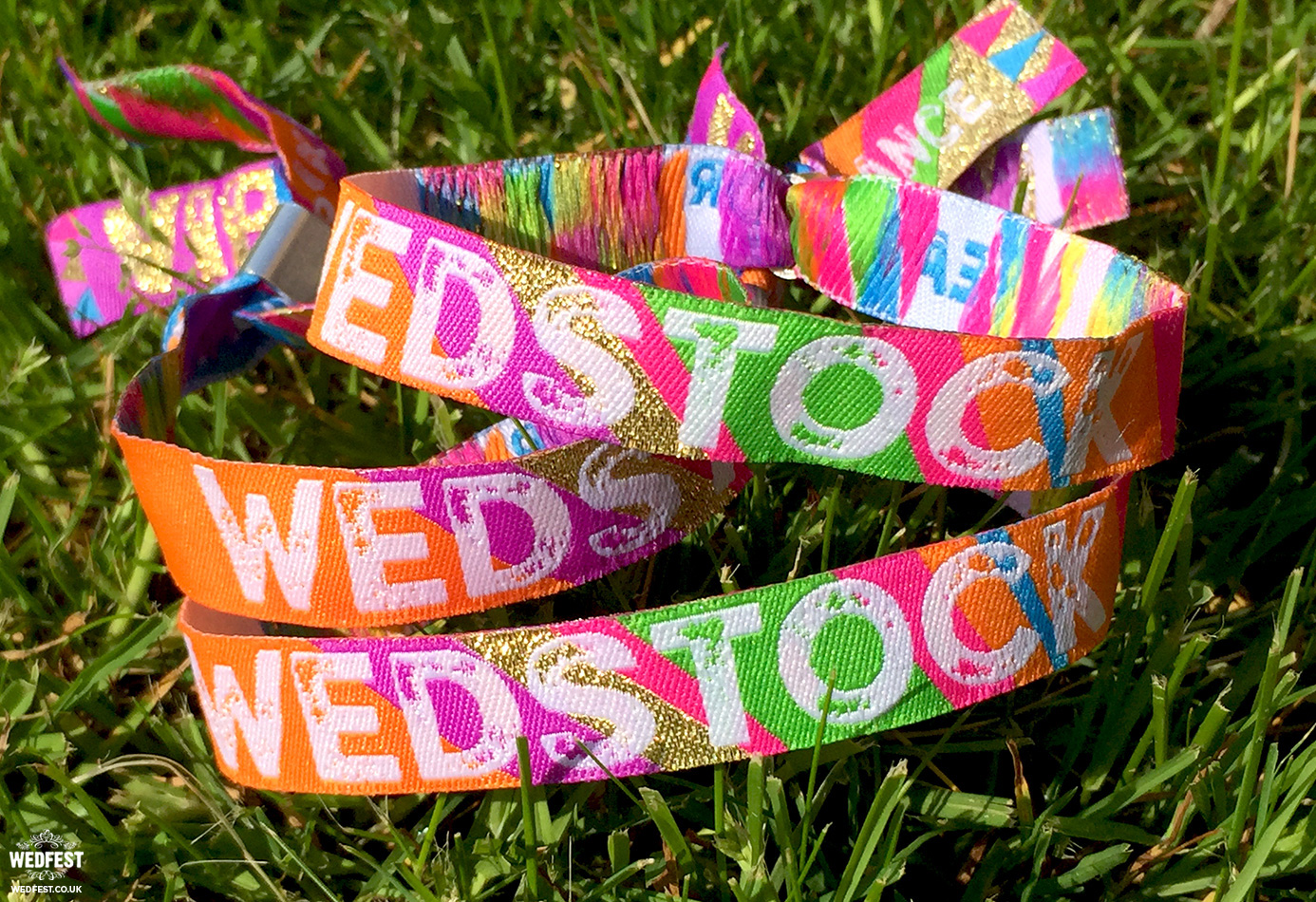 wedstock wedding wristband