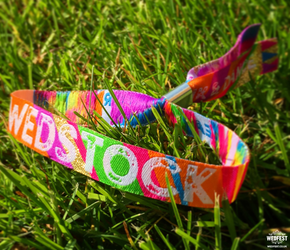 wedstock wristbands