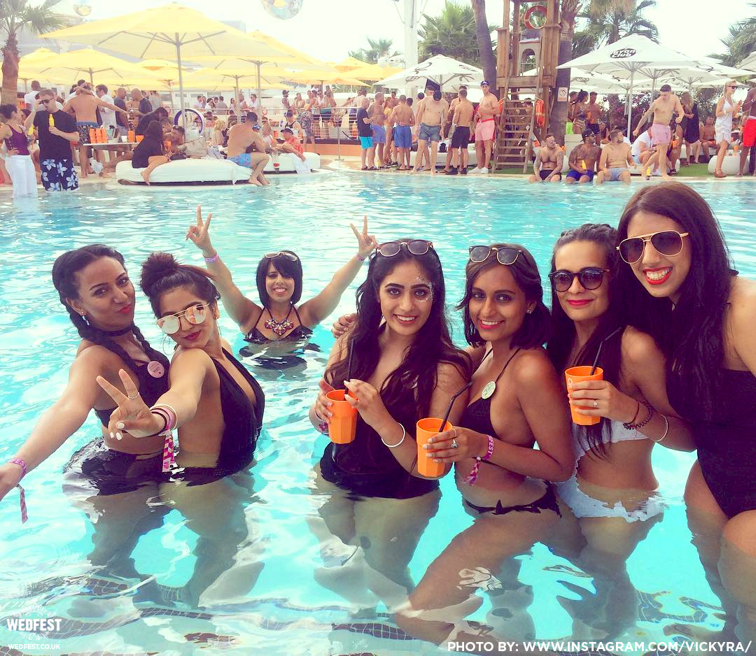 hen party wristbands ocean beach club ibiza