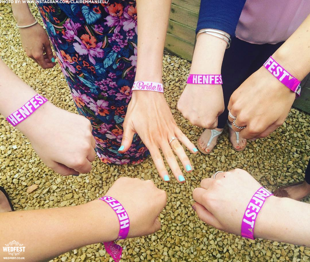 henfest hen party wristband 