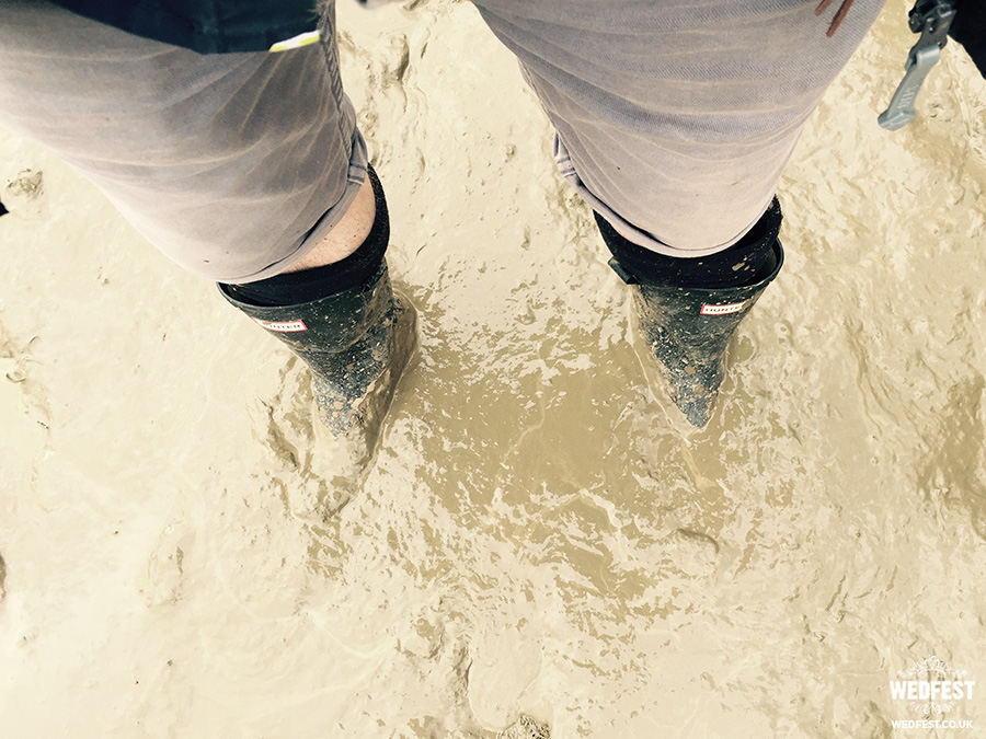 wedfest glastonbury mud 2016