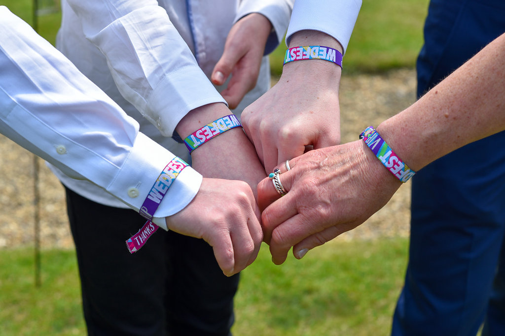 wedfest wedding wristbands