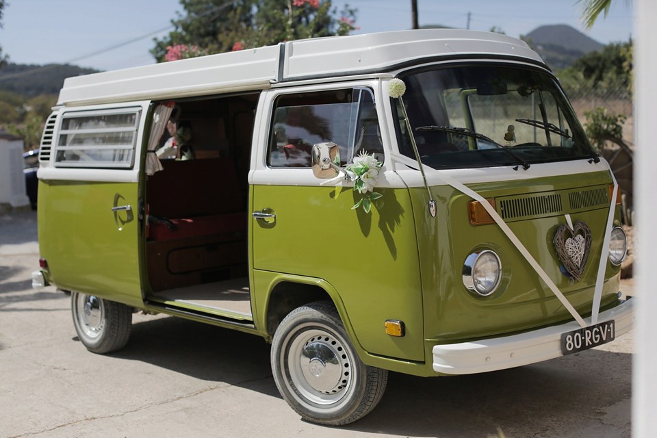 ibiza wedding campervan