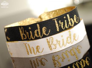 bride tribe hen do wristbands