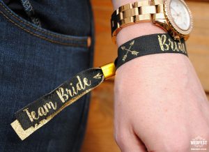 bride tribe team bride wristbands