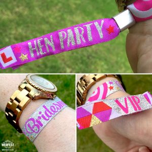 bridesmaids hen party henfest wristband