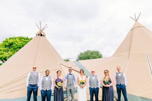 glastonbury themed festival wedding
