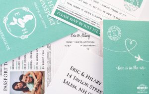 usa bahamas passport wedding invites