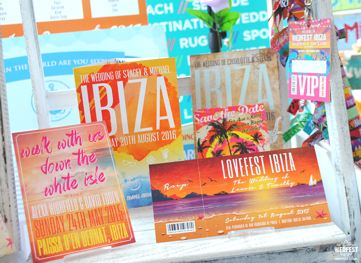 ibiza wedding stationery and invitations ideas