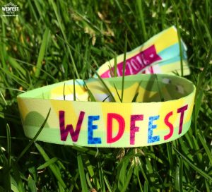 wedfest wedding wristbands