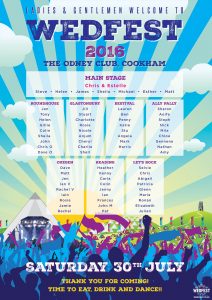 glastonbury wedfest wedding seating plan chart