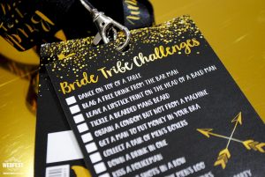 bride tribe hen bachelorette party challenges