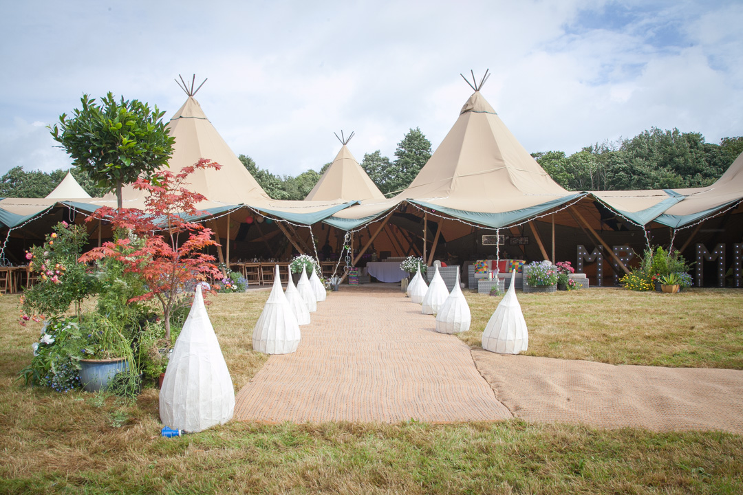 festival tipi weddings