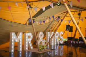 teepee festival wedding