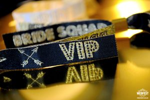 bride squad vip wristbands