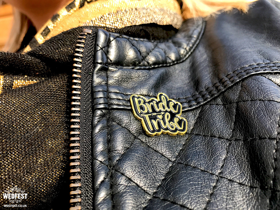 bride tribe badges lapel pin hen bachelorette