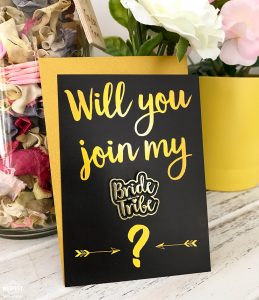 will you join my bride tribe cards