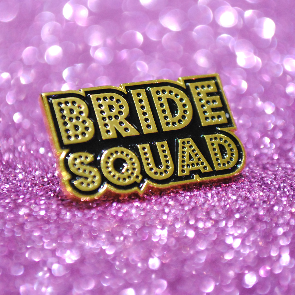 bride squad hen party pins badges