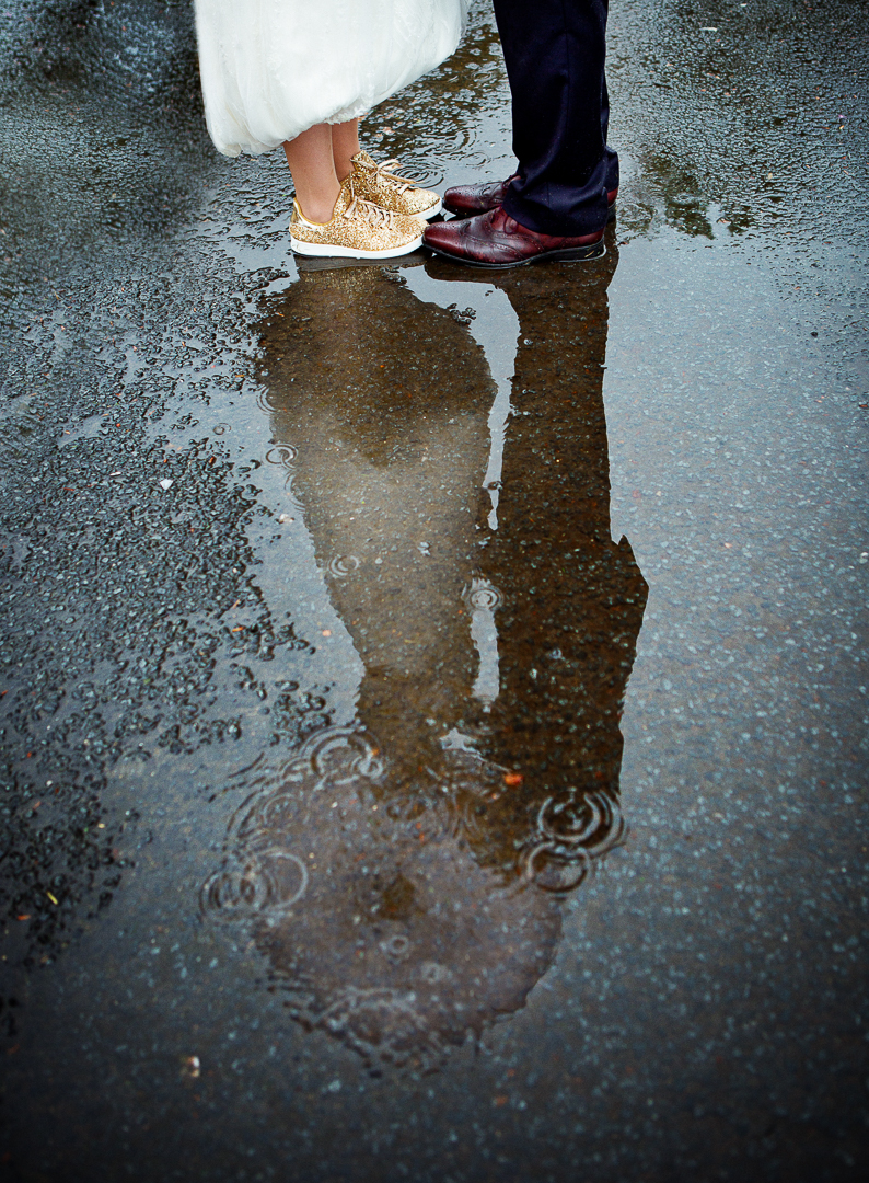 rainy festival wedding