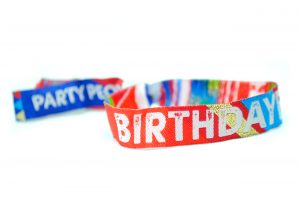 birthdayfest party wristbands