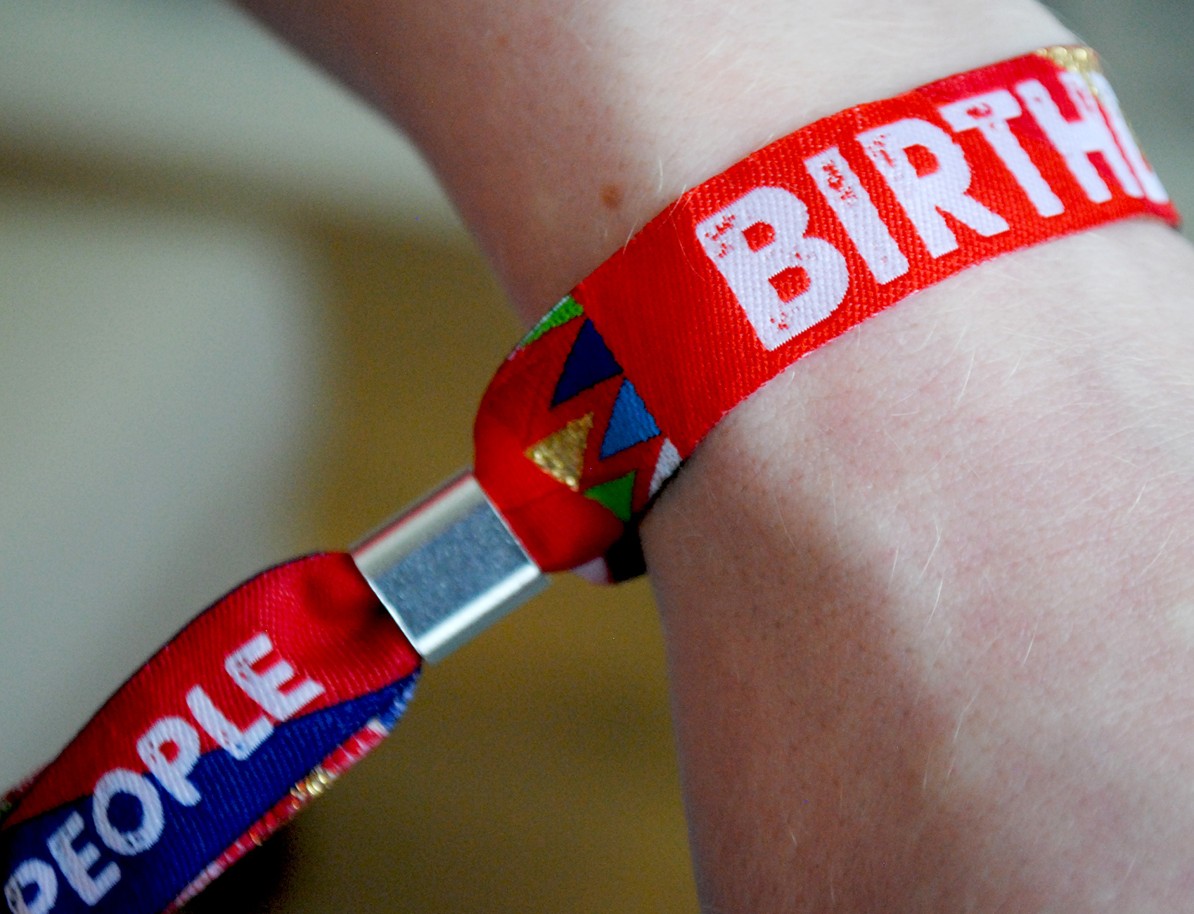 festival wristbands birthday parties
