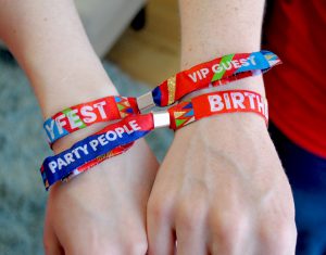 vip birthday party wristband accessories