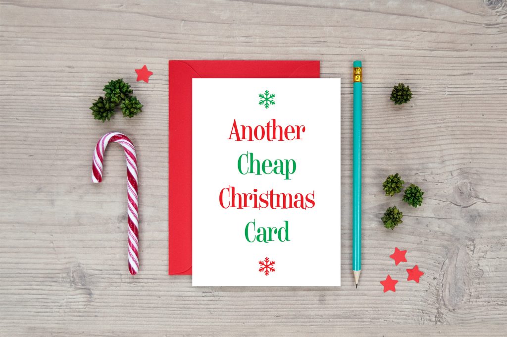 another cheap christmas card funny xmas cards