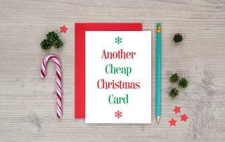 another cheap christmas card funny xmas cards