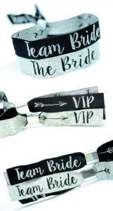 vip team bride wristbands hen night ideas