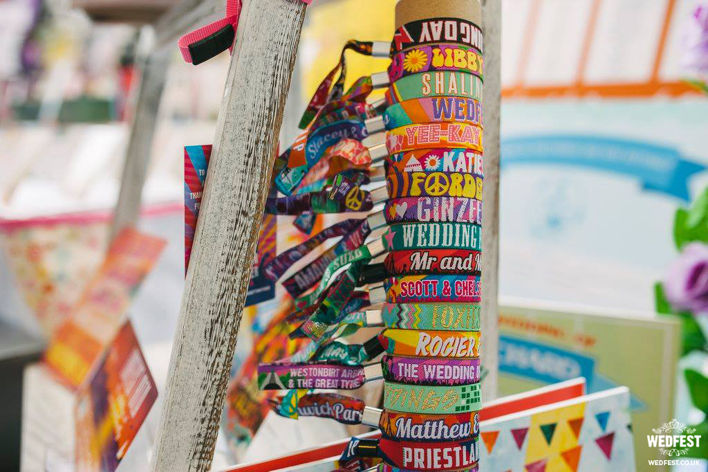 custom festival wedding wristbands