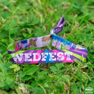 festival wedding wristbands