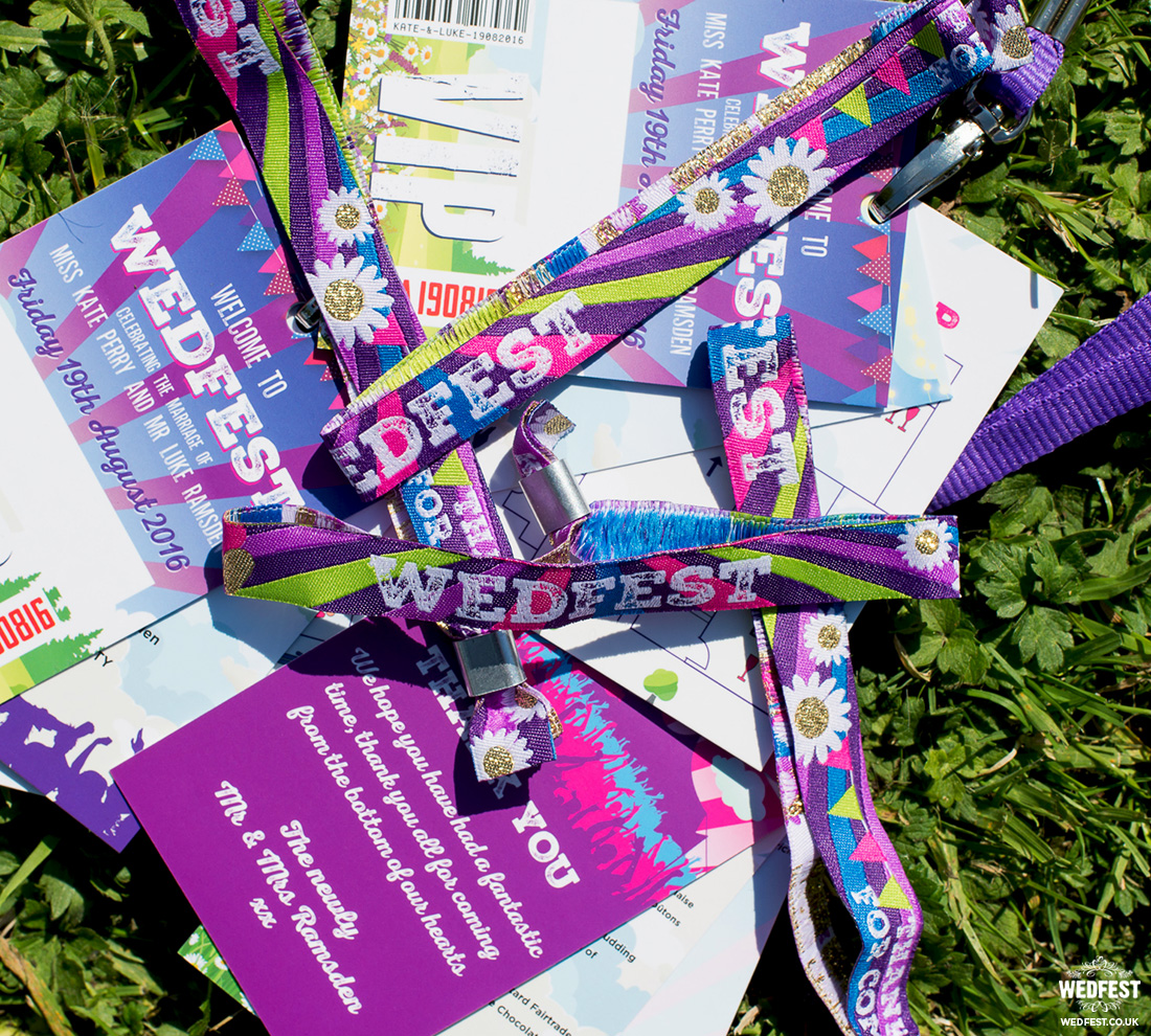 festival wedding wristbands vip lanyards