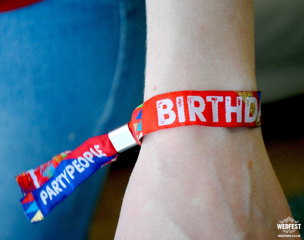 music festival style wristbands