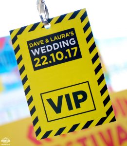 hacienda manchester wedding vip lanyard program