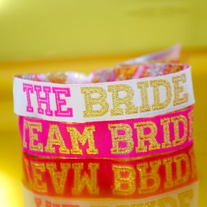 team bride hen party cheerleader wristbands