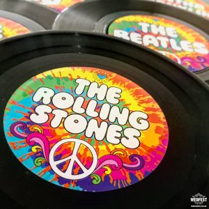 Custom Vinyl Record wedding Table Names